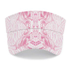 Aotearoa Kowhaiwhai Poutama Pink Motif Sun Visor Cap