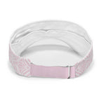 Aotearoa Kowhaiwhai Poutama Pink Motif Sun Visor Cap