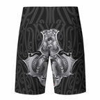 Aotearoa Kowhaiwhai Poutama Rainbow Motif Board Shorts