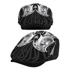 Aotearoa Kowhaiwhai Poutama Rainbow Motif Jeff Hat
