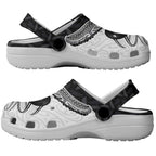Aotearoa Lawn Bowls Clogs Shoes Maori and Silver Fern Half Style - Aussie Hoodie
