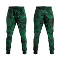 Aotearoa Maori Hei Tiki Jogger Pants Kakariki Kowhaiwhai Puhoro Motif