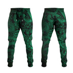 Aotearoa Maori Hei Tiki Jogger Pants Kakariki Kowhaiwhai Puhoro Motif