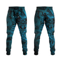 Aotearoa Maori Hei Tiki Jogger Pants Kikorangi Kowhaiwhai Puhoro Motif