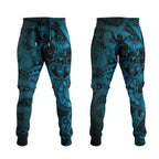 Aotearoa Maori Hei Tiki Jogger Pants Kikorangi Kowhaiwhai Puhoro Motif