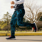 Aotearoa Maori Hei Tiki Jogger Pants Kikorangi Kowhaiwhai Puhoro Motif