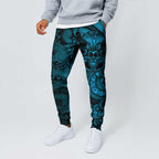 Aotearoa Maori Hei Tiki Jogger Pants Kikorangi Kowhaiwhai Puhoro Motif