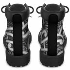Aotearoa Maori Kowhaiwhai All Season Boots Kiwikiwi Puhoro and Patiki