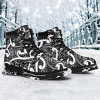 Aotearoa Maori Kowhaiwhai All Season Boots Kiwikiwi Puhoro and Patiki