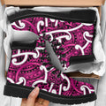 Aotearoa Maori Kowhaiwhai All Season Boots Mawhero Puhoro and Patiki