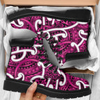 Aotearoa Maori Kowhaiwhai All Season Boots Mawhero Puhoro and Patiki