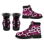 Aotearoa Maori Kowhaiwhai All Season Boots Mawhero Puhoro and Patiki