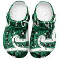 Aotearoa Maori Kowhaiwhai Clogs Shoes Kakariki Puhoro and Patiki