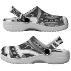 Aotearoa Maori Kowhaiwhai Clogs Shoes Kiwikiwi Puhoro and Patiki