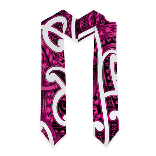 Aotearoa Maori Kowhaiwhai Graduation Stole Mawhero Puhoro and Patiki