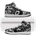Aotearoa Maori Kowhaiwhai High Sneakers AJ1 Kiwikiwi Puhoro and Patiki