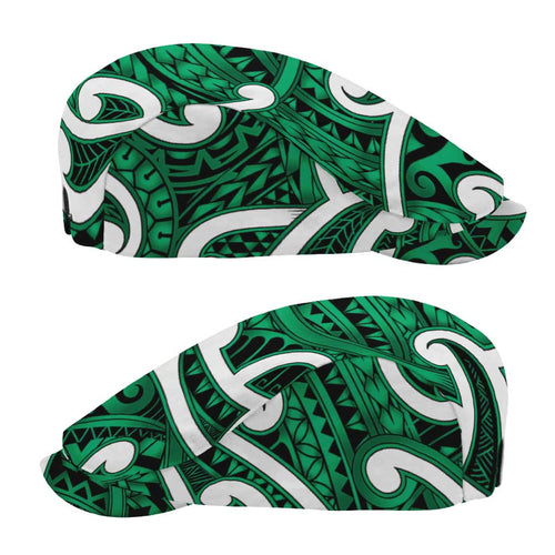 Aotearoa Maori Kowhaiwhai Jeff Hat Kakariki Puhoro and Patiki
