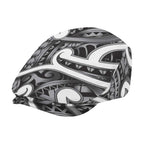 Aotearoa Maori Kowhaiwhai Jeff Hat Kiwikiwi Puhoro and Patiki