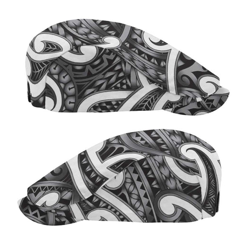 Aotearoa Maori Kowhaiwhai Jeff Hat Kiwikiwi Puhoro and Patiki