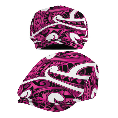 Aotearoa Maori Kowhaiwhai Jeff Hat Mawhero Puhoro and Patiki