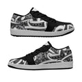Aotearoa Maori Kowhaiwhai Low Sneakers Kiwikiwi Puhoro and Patiki