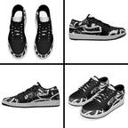 Aotearoa Maori Kowhaiwhai Low Sneakers Kiwikiwi Puhoro and Patiki