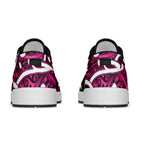Aotearoa Maori Kowhaiwhai Low Sneakers Mawhero Puhoro and Patiki