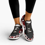Aotearoa Maori Kowhaiwhai Low Sneakers Whero Puhoro and Patiki