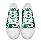 Aotearoa Maori Kowhaiwhai Low Top Shoes Kakariki Puhoro and Patiki