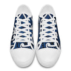 Aotearoa Maori Kowhaiwhai Low Top Shoes Kikorangi Puhoro and Patiki