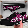 Aotearoa Maori Kowhaiwhai Low Top Shoes Mawhero Puhoro and Patiki