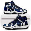 Aotearoa Maori Kowhaiwhai Sneakers J11 Kikorangi Puhoro and Patiki