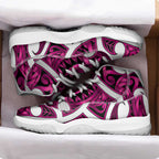 Aotearoa Maori Kowhaiwhai Sneakers J11 Mawhero Puhoro and Patiki