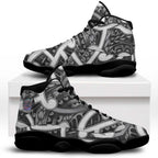 Aotearoa Maori Kowhaiwhai Sneakers J13 Kiwikiwi Puhoro and Patiki