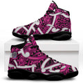Aotearoa Maori Kowhaiwhai Sneakers J13 Mawhero Puhoro and Patiki