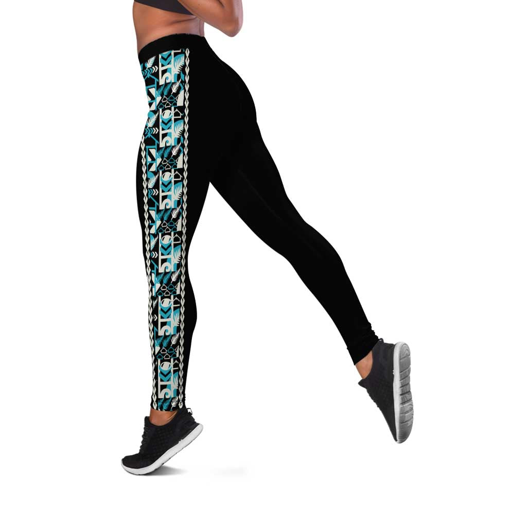 Aotearoa New Zealand Kiwis Tima Riki Motu Leggings