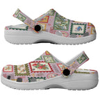 Aussie Birds Christmas La La Land Clogs Shoes Pink Vintage Stamp Edition - Aussie Hoodie