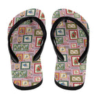 Aussie Birds Christmas La La Land Flip Flops Pink Vintage Stamp Edition - Aussie Hoodie