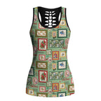 Aussie Birds Christmas La La Land Hollow Tank Top Green Vintage Stamp Edition - Aussie Hoodie