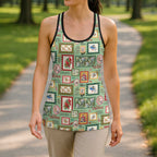Aussie Birds Christmas La La Land Hollow Tank Top Green Vintage Stamp Edition - Aussie Hoodie