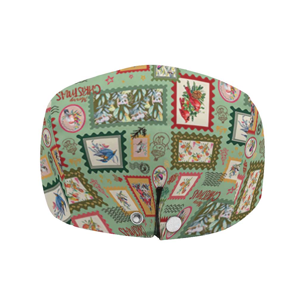 Aussie Birds Christmas La La Land Jeff Hat Green Vintage Stamp Edition - Aussie Hoodie