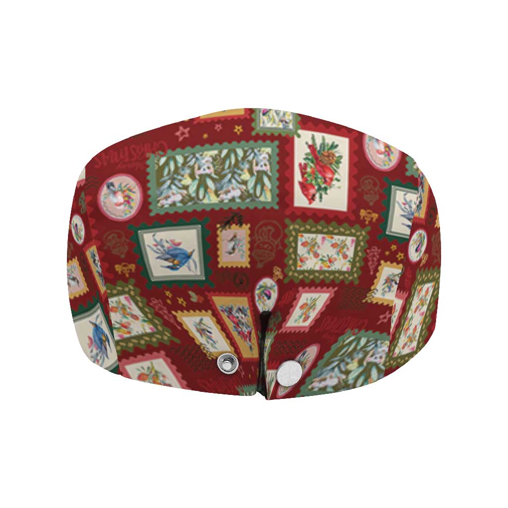 Aussie Birds Christmas La La Land Jeff Hat Red Vintage Stamp Edition - Aussie Hoodie