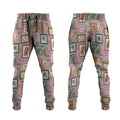 Aussie Birds Christmas La La Land Jogger Pants Pink Vintage Stamp Edition - Aussie Hoodie