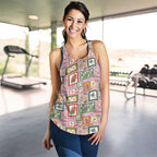 Aussie Birds Christmas La La Land Women Racerback Tank Pink Vintage Stamp Edition - Aussie Hoodie