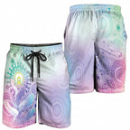 Aussie NAIDOC Week Shorts for Men Pastel Aboriginal Dot Art