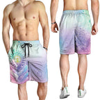 Aussie NAIDOC Week Shorts for Men Pastel Aboriginal Dot Art