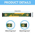 Australia 2026 Football Soccer Scarf Go Socceroos Aboriginal Art LT14