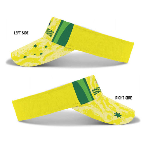 Australia 2026 Football Sun Visor Cap Go Socceroos