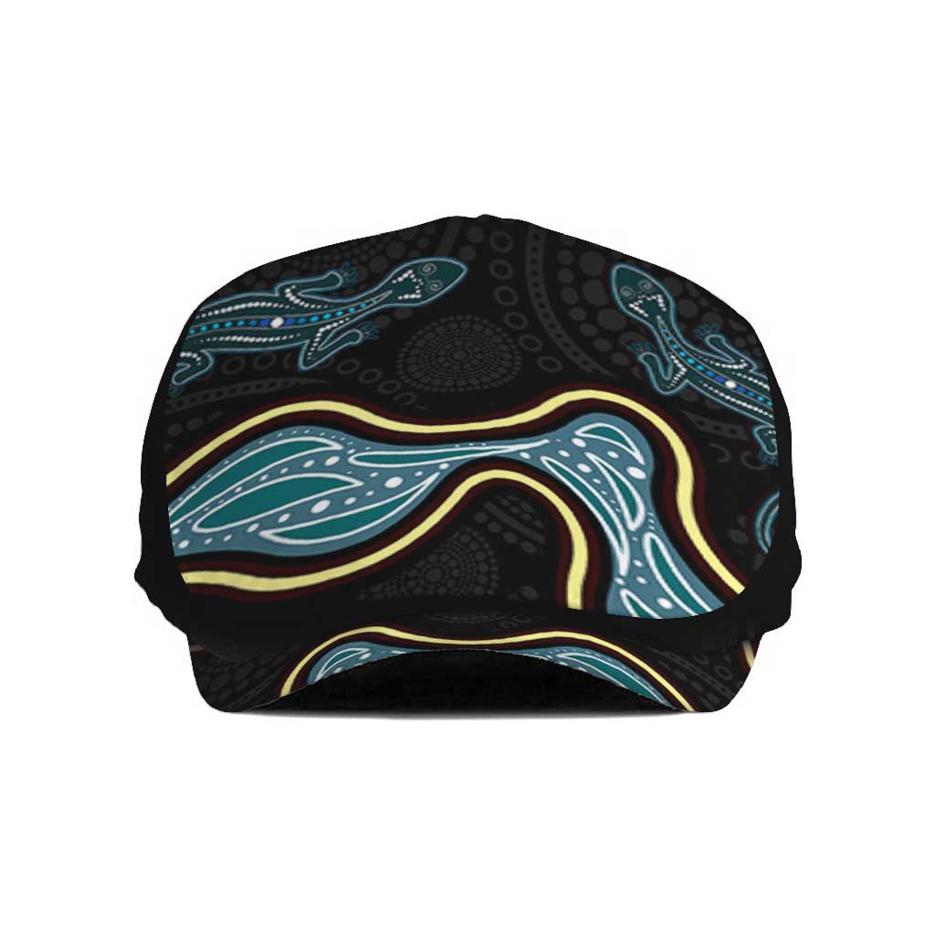 Australia Autism Awareness Jeff Hat 2 April Aboriginal Lizard - Aussie Hoodie