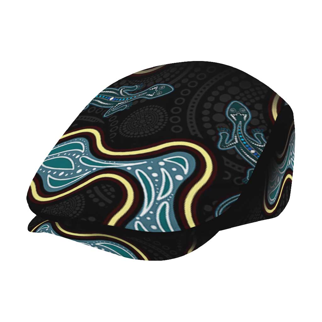 Australia Autism Awareness Jeff Hat 2 April Aboriginal Lizard - Aussie Hoodie